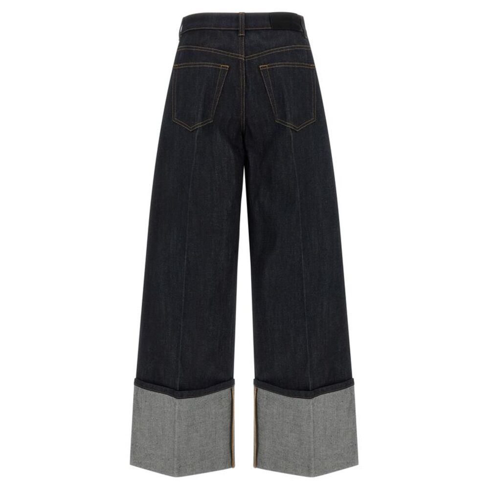 Givenchy Women's Turn Up Jeans - Picture 2 of 4